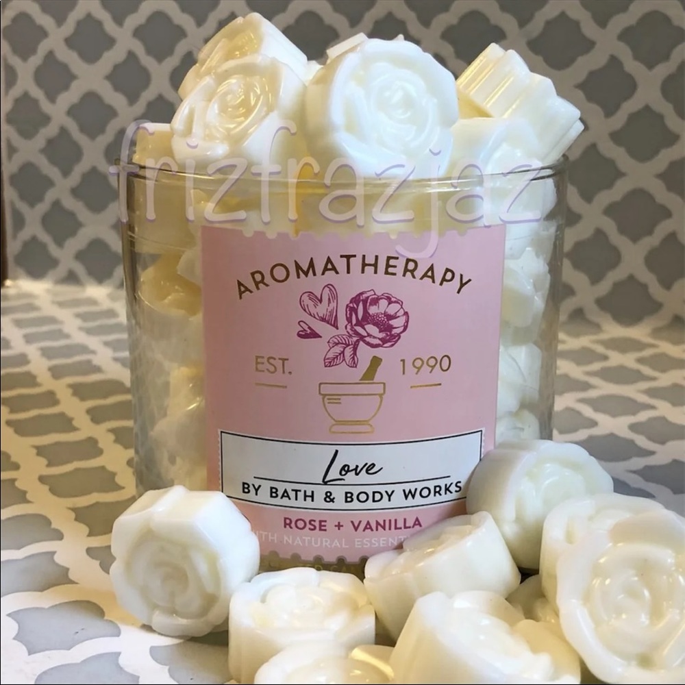 Rose Vanilla Bath & Body Works Wax Melts